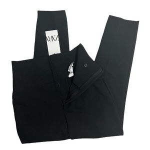 Zara Black High Waisted Women's Dress Pants Size Medium NO TAG